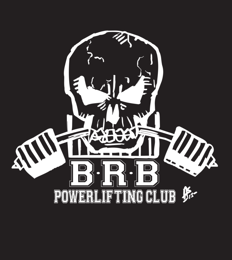 bridge road barbell powerlifting logo